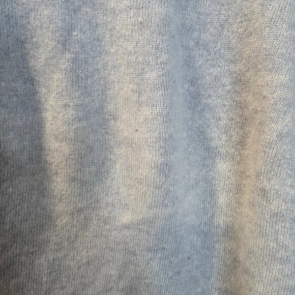 Sundance 100% Cashmere Sweater Light Blue Size Large Soft - Picture 7 of 8